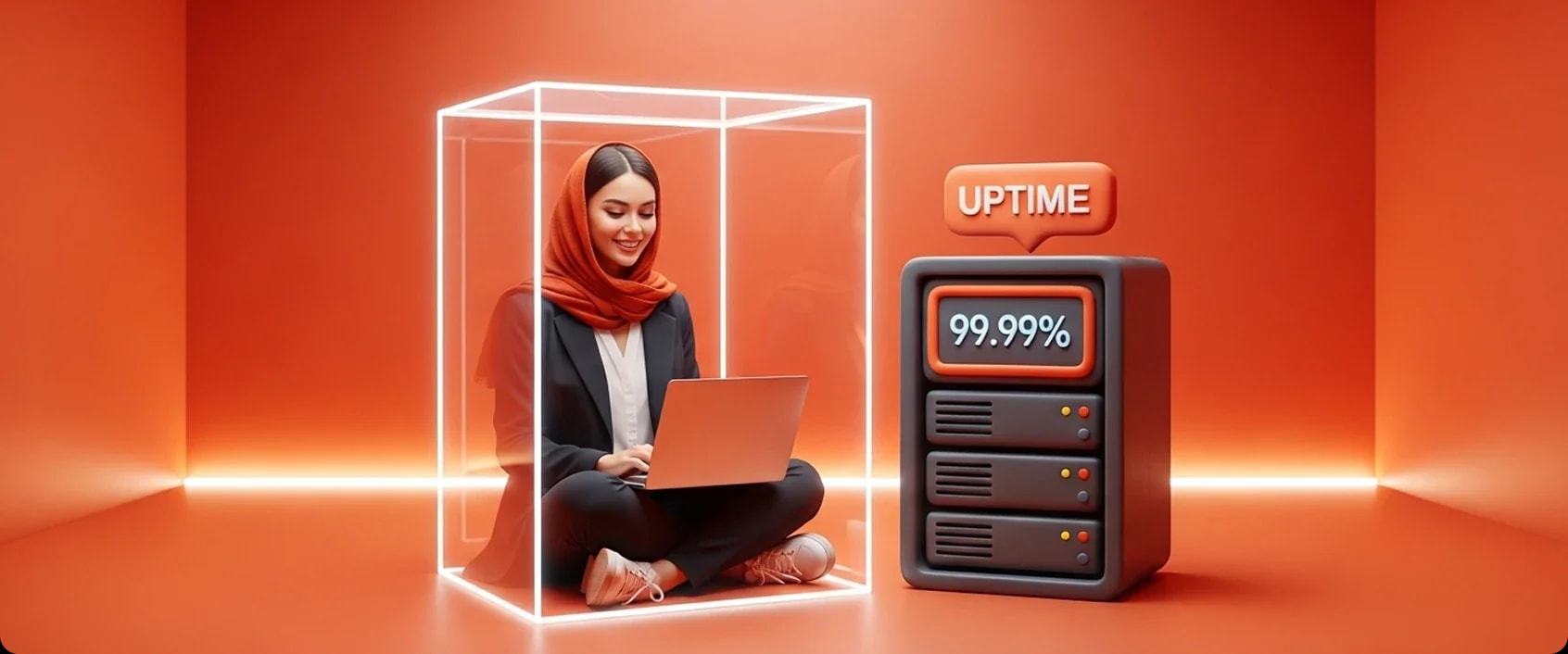 آپتایم سرورهای هاست نگار