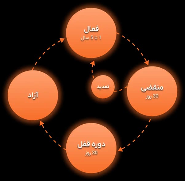 سیکل تمدید دامنه