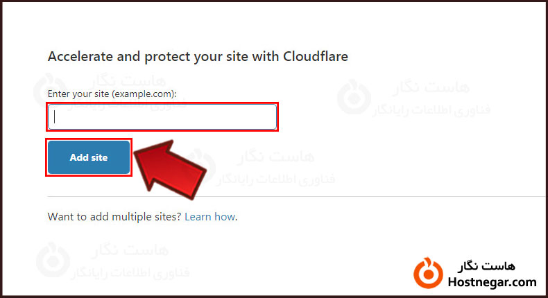 آموزش فعال سازی CloudFlare