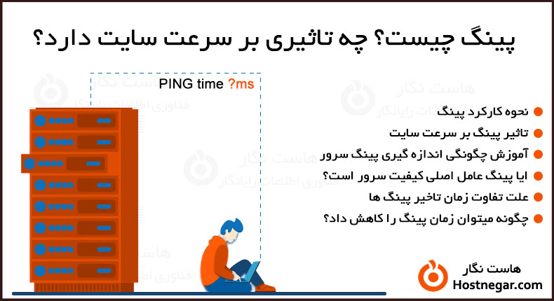 پینگ Ping چیست؟ چه تاثیری بر سرعت سایت دارد؟