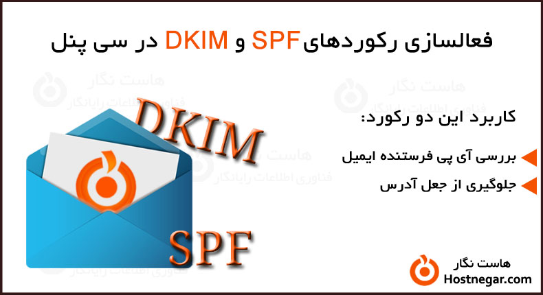 آموزش فعالسازی رکوردهای SPF و DKIM در سی پنل