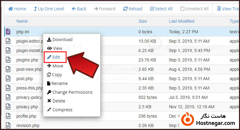 upload file size آموزش افزایش حجم آپلود در وردپرس