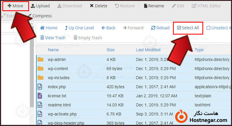 آموزش نصب وردپرس در سیپنل
