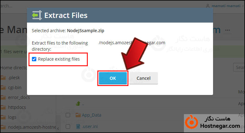 آموزش راه اندازی پروژه Node.js در پلسک