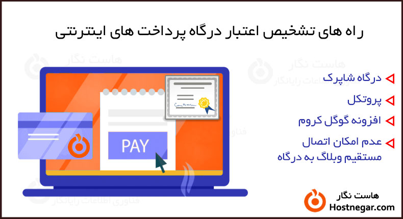 آموزش راه های تشخیص اعتبار درگاه پرداخت های اینترنتی