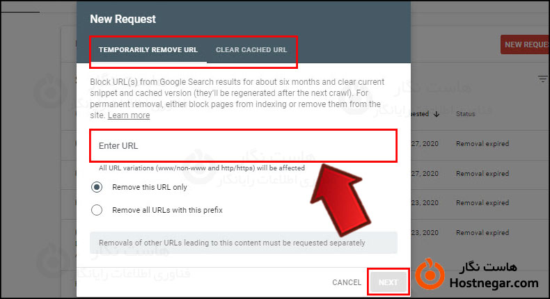 خارج کردن صفحه از ایندکس گوگل آموزش حذف صفحات ایندکس شده در گوگل