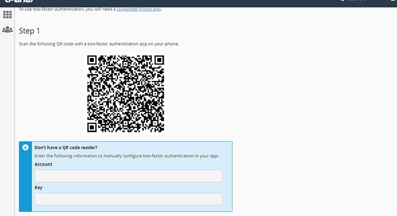 آموزش فعال سازی تایید دو مرحله ای در سی پنل
