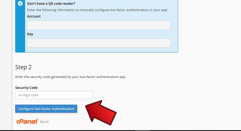 آموزش فعال سازی تایید دو مرحله ای در سی پنل