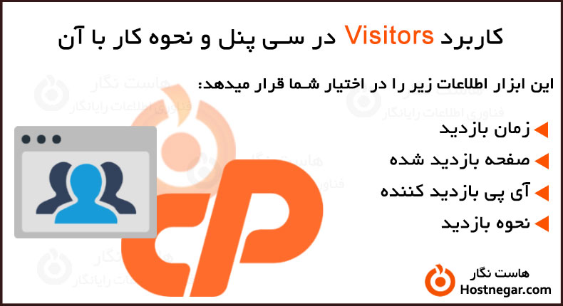 کاربرد Visitors در سی پنل کاربرد Visitors در سی پنل و نحوه کار با آن