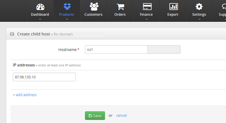 آموزش تنظیم DNS اختصاصی در Resello