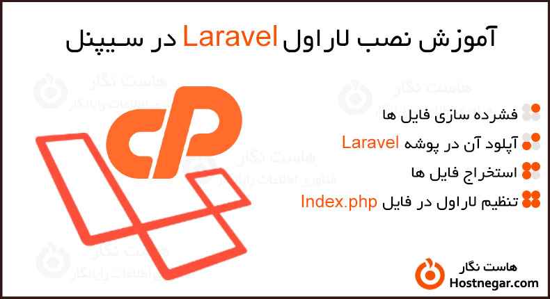 آموزش نصب لاراول Laravel در سیپنل
