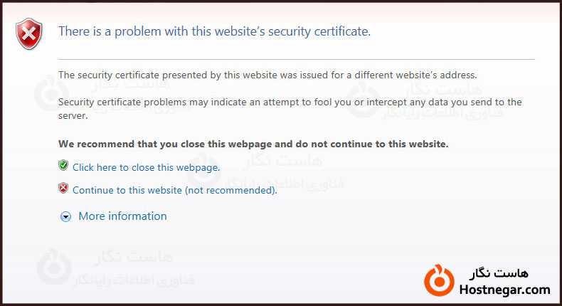 آموزش رفع خطای Your connection is not private