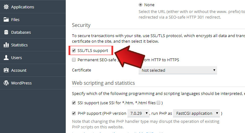 آموزش نصب SSL رایگان در پلسک